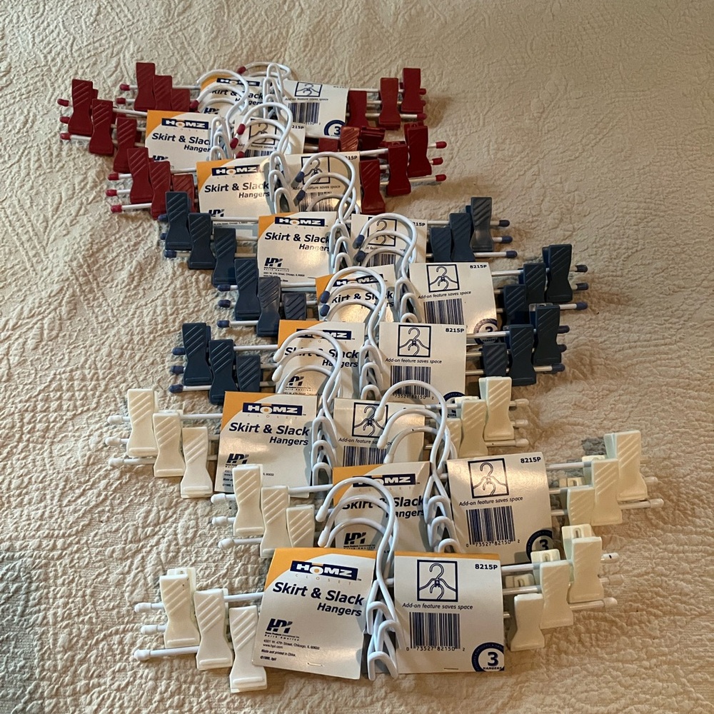 Homz Skirt & Slack Hangers Set